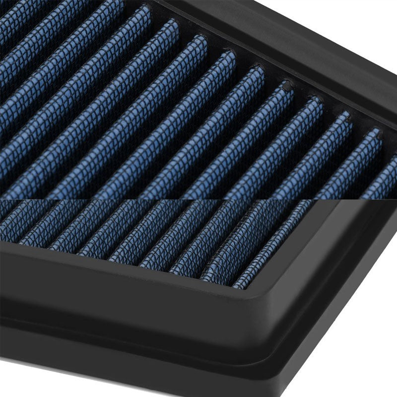 Reusable Blue High Flow Drop-In Panel Air Filter For Toyota 08-17 Land Cruiser-Performance-BuildFastCar
