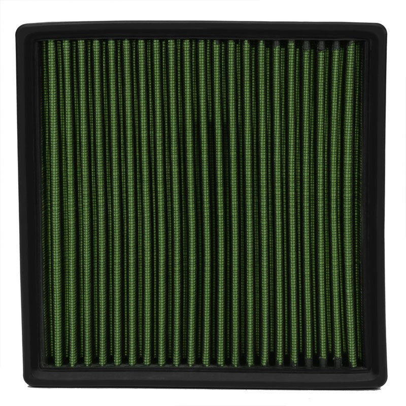 Reusable Green High Flow Drop-In Panel Air Filter For Toyota 08-17 Land Cruiser-Performance-BuildFastCar