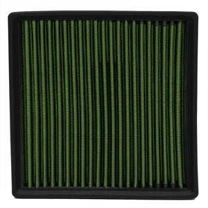 Reusable Green High Flow Drop-In Panel Air Filter For Toyota 08-17 Land Cruiser-Performance-BuildFastCar