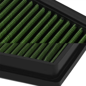 Reusable Green High Flow Drop-In Panel Air Filter For Toyota 08-17 Land Cruiser-Performance-BuildFastCar