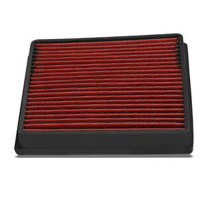 Reusable Red High Flow Drop-In Panel Air Filter For Toyota 08-17 Land Cruiser-Performance-BuildFastCar
