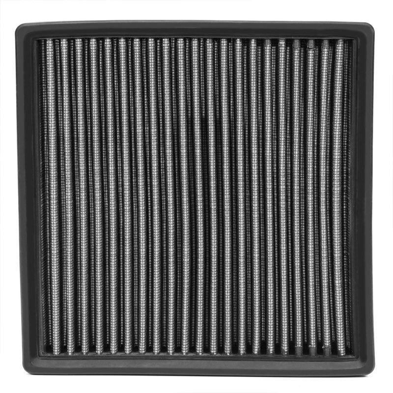 Reusable Silver High Flow Drop-In Panel Air Filter For Toyota 08-17 Land Cruiser-Performance-BuildFastCar