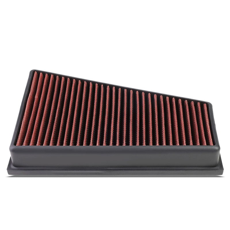 Red Performance Washable AirboxDrop-In Panel Air Filter For 14-17 GLA250 2.0L-Performance-BuildFastCar
