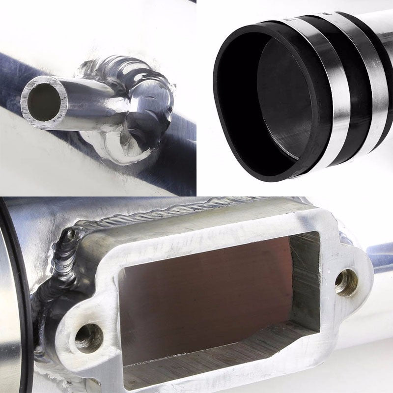 Polish Shortram Air Intake+Black Dry Filter For Toyota 97-01 Camry XV20 3.0L V6-Performance-BuildFastCar