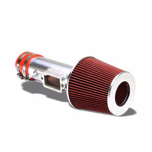 Polish Shortram Air Intake+Red Dry Filter For Toyota 97-01 Camry XV20 3.0L V6-Performance-BuildFastCar