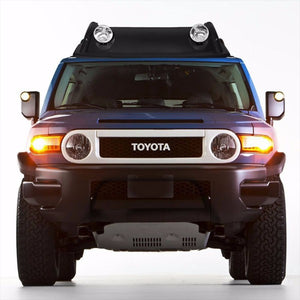OE Style Roof Rack Bar Offroad Air Dam+Fog Light+Cover For Toyota 07-11 FJ Cruiser-Exterior-BuildFastCar