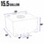 Polish Aluminum 15.5 Gallon/59L Gas Fuel Cell Tank/Polish Cap Door+Level Sender-Performance-BuildFastCar