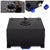 Black Aluminum 15 Gallon/57L Gas Fuel Cell Tank/Black Cap Door+Level Sender-Performance-BuildFastCar