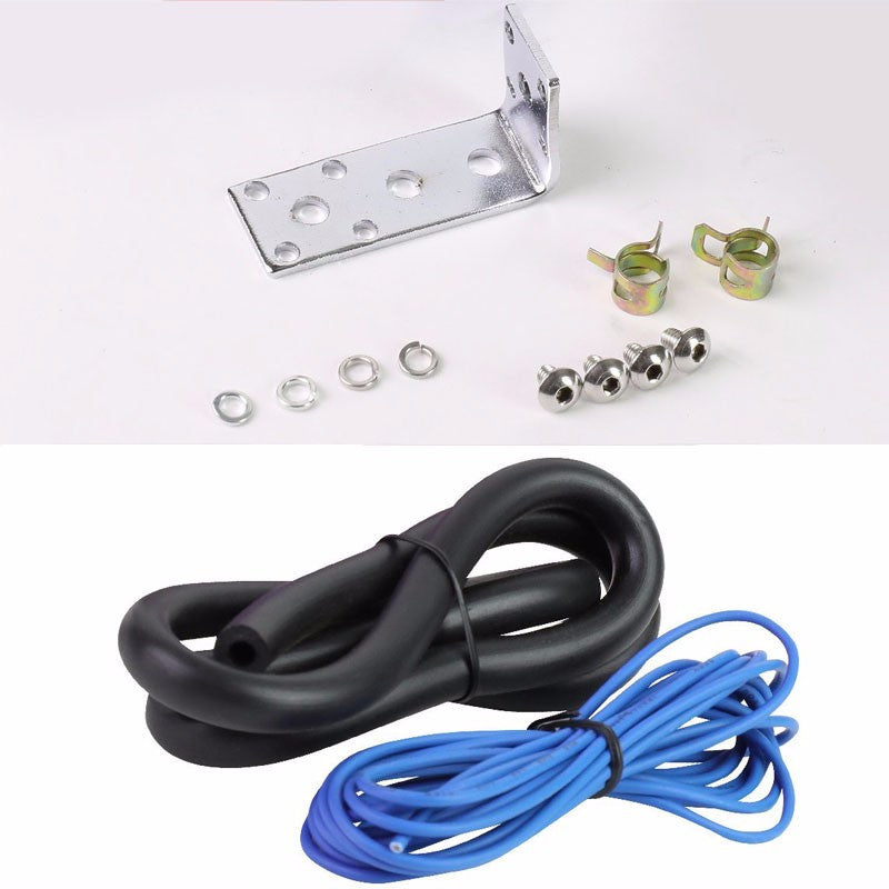 Blue Dual Stage Electronic Adjustable Pressure 1-30 PSI Turbo Charger Boost Control+Rocket Switch-Performance-BuildFastCar