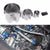 Stainless Steel Silver Braided Hose Dress Up Kit Oil/Fuel/Vacuum/Radiator/Heater-Performance-BuildFastCar