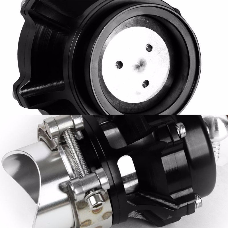 Universal Black Aluminum 35 PSI 50MM T11 Blow Off Valve BOV For Turbo/Intercooler-Performance-BuildFastCar