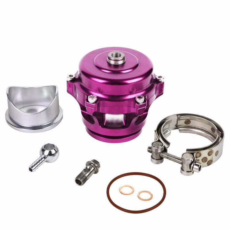 Universal Purple Aluminum 35 PSI 50MM T11 Blow Off Valve BOV For Turbo/Intercooler-Performance-BuildFastCar