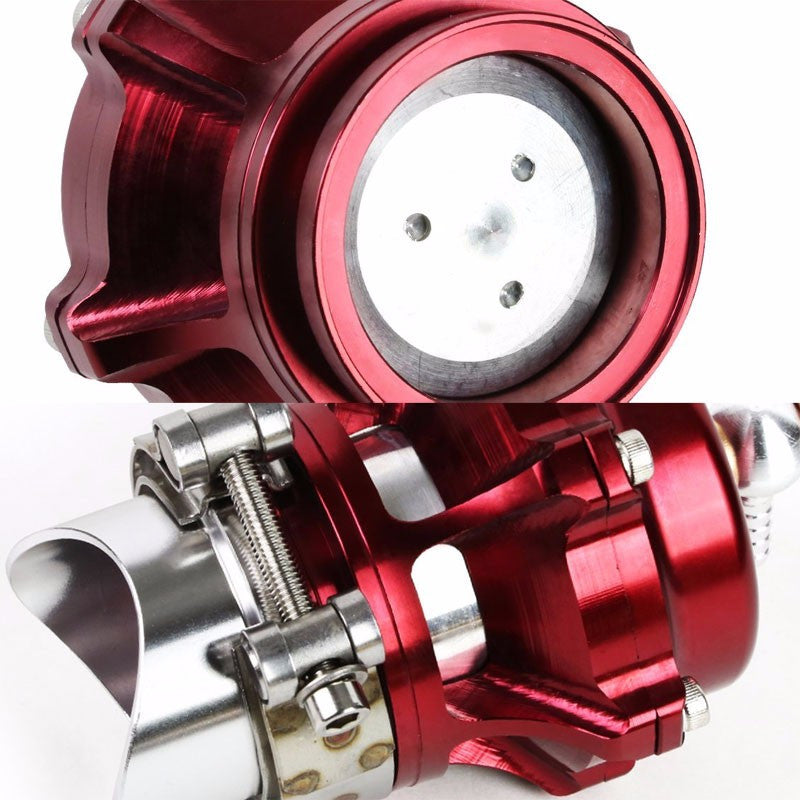 Universal Red Aluminum 35 PSI 50MM T11 Blow Off Valve BOV For Turbo/Intercooler-Performance-BuildFastCar