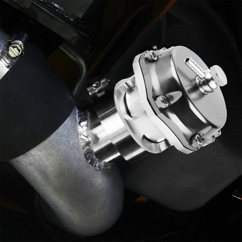 Universal Silver Aluminum 35 PSI 50MM Type2 Blow Off Valve For Turbo/Intercooler-Performance-BuildFastCar