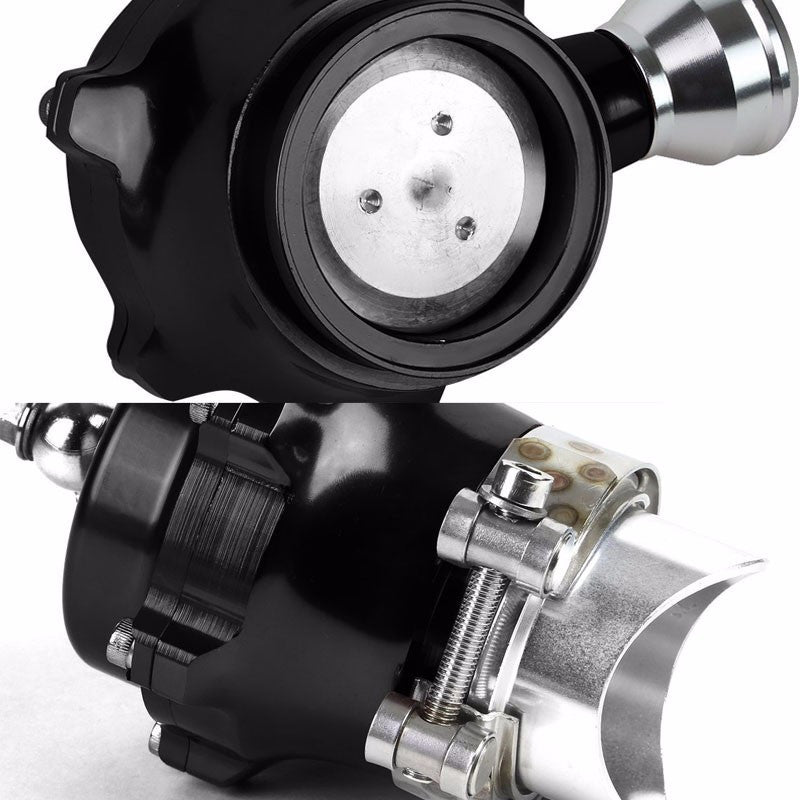 Universal Black Aluminum 35 PSI 50MM T22 Blow Off Valve BOV For Turbo/Intercooler-Performance-BuildFastCar