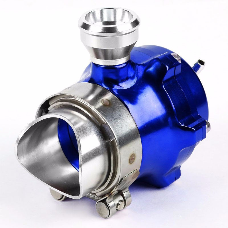 Universal Blue Aluminum 35 PSI 50MM T22 Blow Off Valve BOV For Turbo/Intercooler-Performance-BuildFastCar