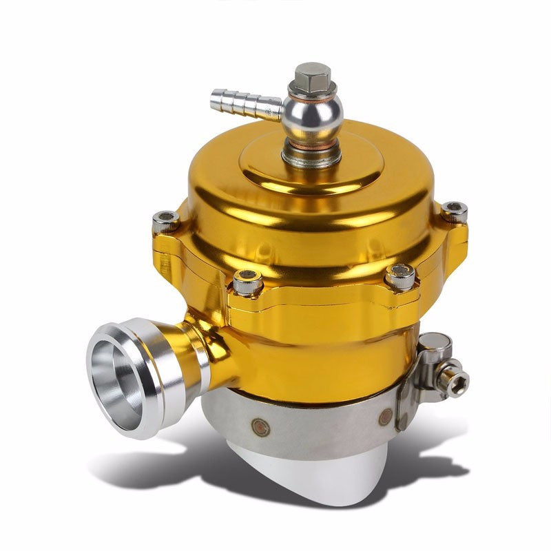 Universal Gold Aluminum 35 PSI 50MM T22 Blow Off Valve BOV For Turbo/Intercooler-Performance-BuildFastCar