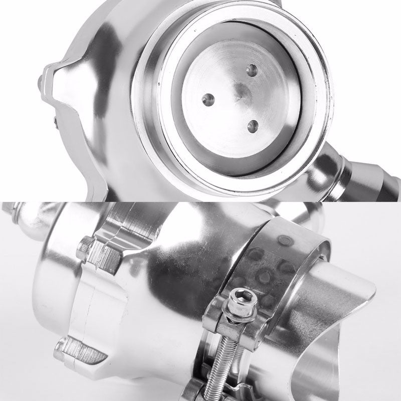 Universal Silver Aluminum 35 PSI 50MM T22 Blow Off Valve BOV For Turbo/Intercooler-Performance-BuildFastCar