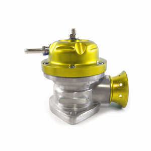 Gold Type-RS 30PSI Turbo Blow Off Valve BOV+Black 9.5"L Dual Port Flange Pipe-Performance-BuildFastCar