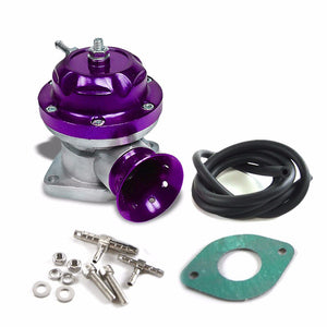 Purple Type-RS Turbo Intercooler Blow Off Valve BOV+Silver 2.5"OD Flange Pipe-Performance-BuildFastCar