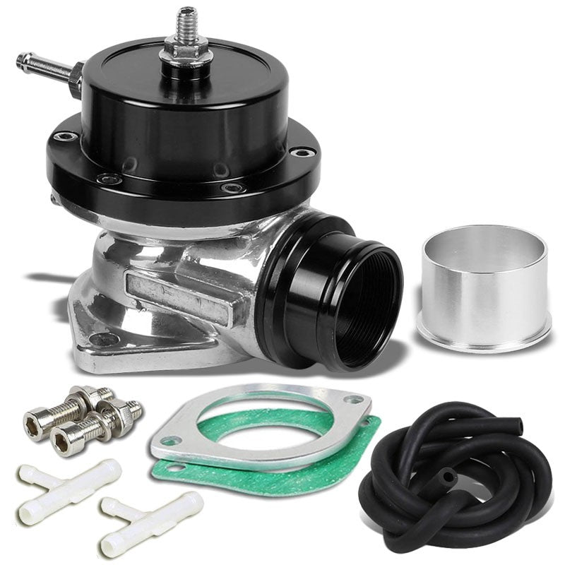 Universal Black Type-S 2.5" Inlet Billet 30PSI Turbo Aluminum BOV Blow Off Valve-Performance-BuildFastCar