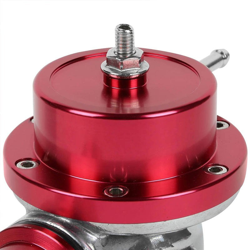 Red Type-S 2.5" Flange Billet Anodized 30PSI Turbo Aluminum BOV Blow Off Valve-Performance-BuildFastCar