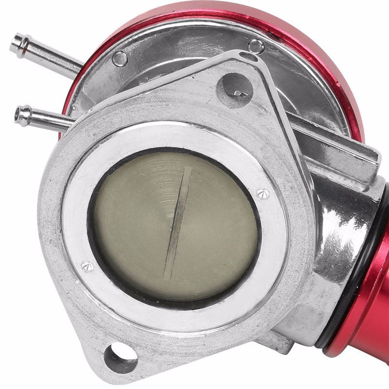 Red Type-S 2.5" Flange Billet Anodized 30PSI Turbo Aluminum BOV Blow Off Valve-Performance-BuildFastCar