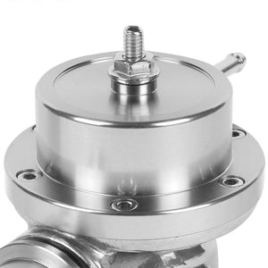 Type-S/RS 30 PSI Turbo Blow Off Valve BOV+9"L Flange Dual Port Pipe Silver/Black-Performance-BuildFastCar