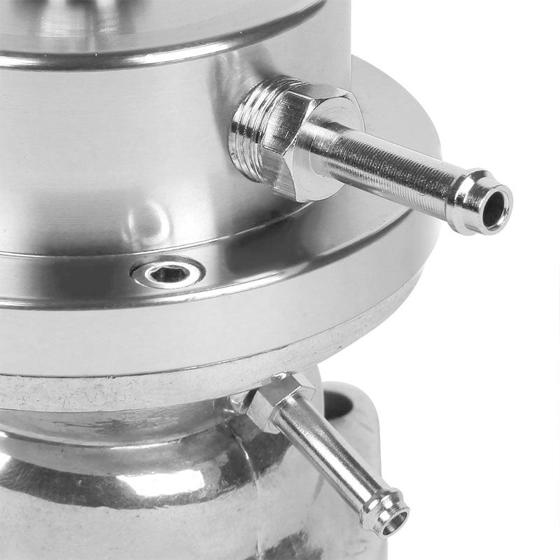 Silver Type-S 2.5" Inlet Billet Turbo/Turbocharge Aluminum BOV Blow Off Valve-Performance-BuildFastCar