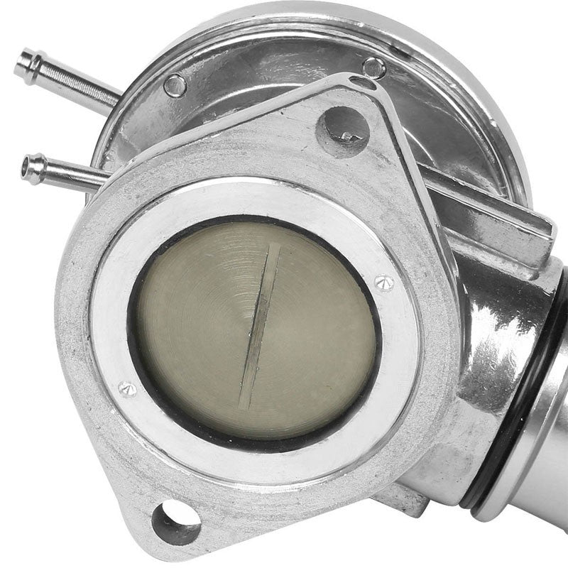 Silver Type-S 2.5" Inlet Billet Turbo/Turbocharge Aluminum BOV Blow Off Valve-Performance-BuildFastCar