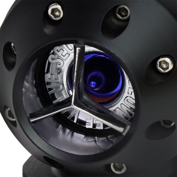 Black Aluminum 30 PSI 2.5" Flange SSQV SQV Blow Off Valve BOV For Turbocharger/Intercooler-Performance-BuildFastCar