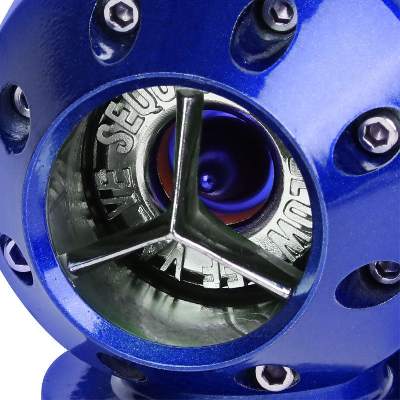 Blue Aluminum 30PSI SSQV SQV Blow Off Valve BOV A2 For Turbocharger/Intercooler-Performance-BuildFastCar