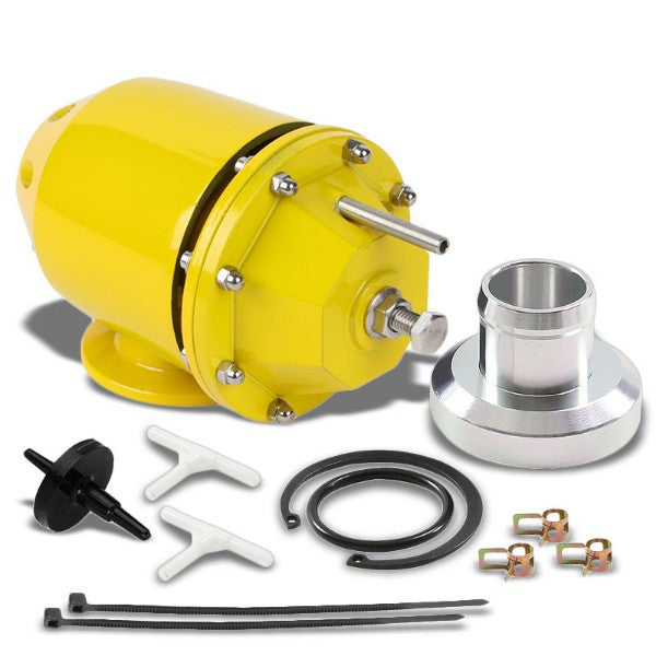 Gold Aluminum 30 PSI 2.5" Flange SSQV SQV Blow Off Valve BOV For Turbocharger/Intercooler-Performance-BuildFastCar