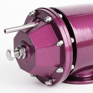 Purple Aluminum SSQV/SQV Blow Off Valve BOV A2+Blue Straight Flange Adapter Pipe-Performance-BuildFastCar