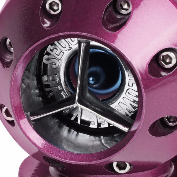 Purple Aluminum 30 PSI 2.5" Flange SSQV SQV Blow Off Valve BOV For Turbocharger/Intercooler-Performance-BuildFastCar