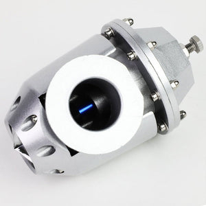 Silver SSQV Turbo Blow Off Valve TYA2+9.5"/Straight/Dual Port BOV Flange Pipe-Performance-BuildFastCar
