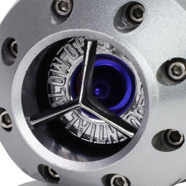 Silver Aluminum 30 PSI 2.5" Flange SSQV SQV Blow Off Valve BOV For Turbocharger/Intercooler-Performance-BuildFastCar