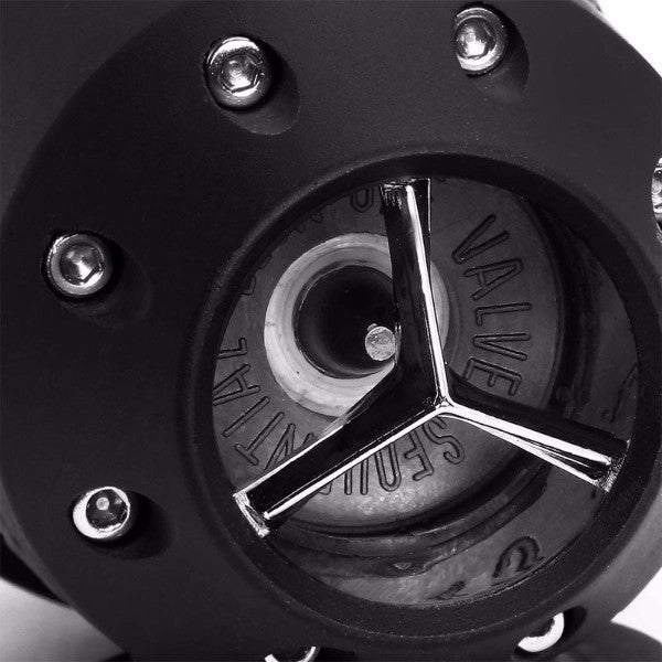 Black Aluminum Type-2 30 PSI SSQV SQV Blow Off Valve BOV For Turbocharger/Intercooler-Performance-BuildFastCar