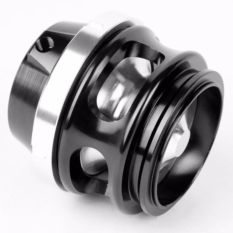 Black 50MM 35PSI V-Band Turbo/Turbocharger Blow Off Valve BOV Spring+Flange