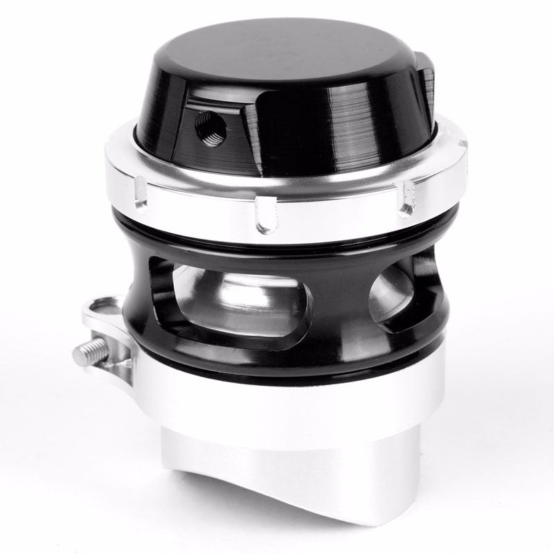 Black 50MM 35PSI V-Band Turbo/Turbocharger Blow Off Valve BOV Spring+Flange-Performance-BuildFastCar