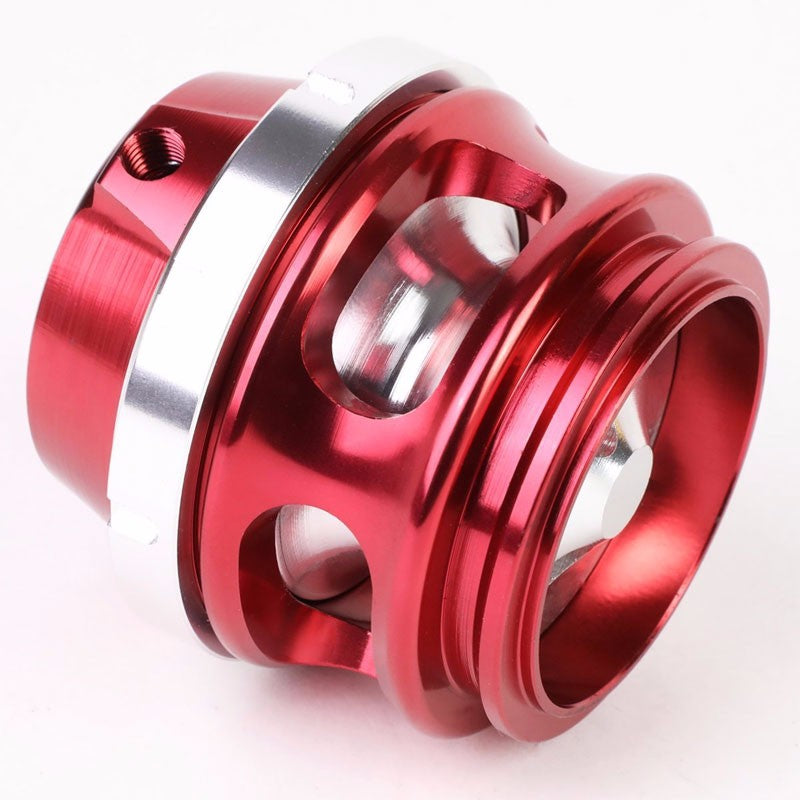 Red 50MM 35PSI Boost V-Band Turbo/Turbocharger Blow Off Valve BOV Spring+Flange-Performance-BuildFastCar