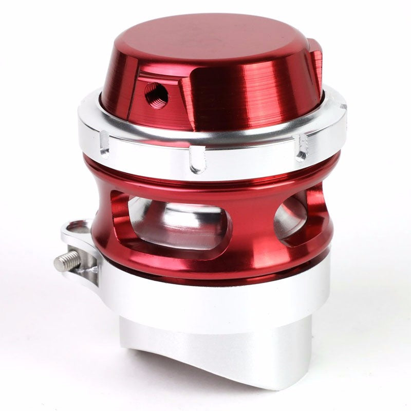 Red 50MM 35PSI Boost V-Band Turbo/Turbocharger Blow Off Valve BOV Spring+Flange-Performance-BuildFastCar