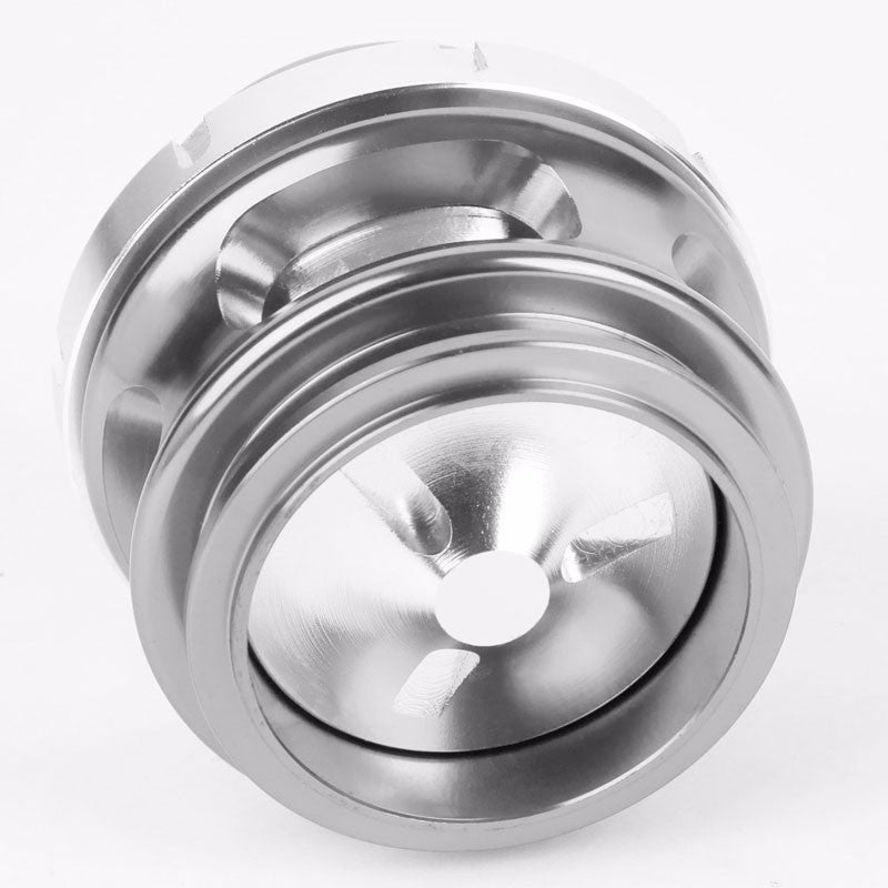 Silver 50MM 35PSI V-Band Turbo/Turbocharger Blow Off Valve BOV Spring+Flange-Performance-BuildFastCar