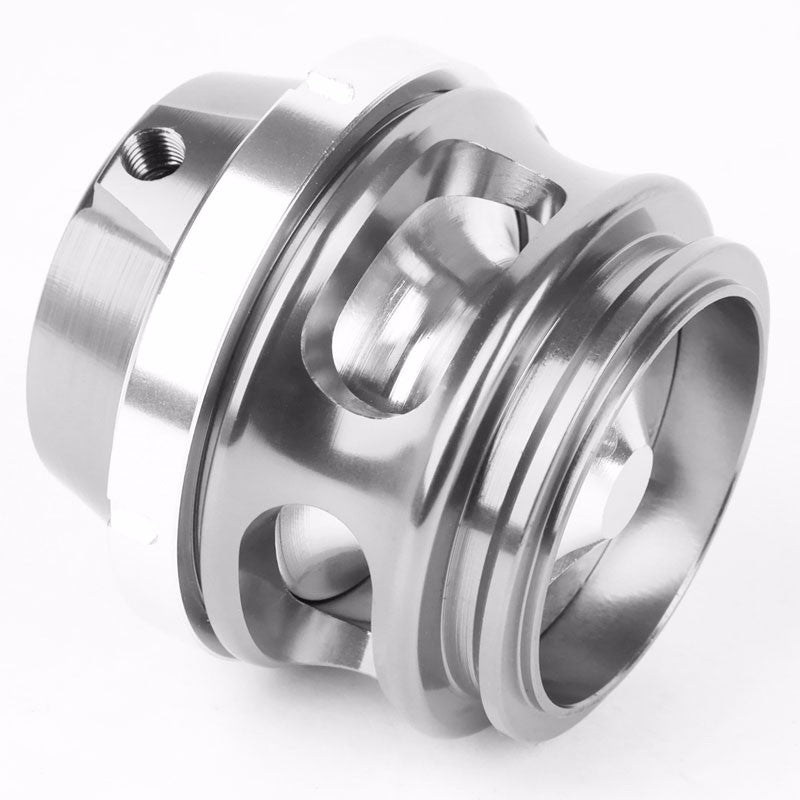 Silver 50MM 35PSI V-Band Turbo/Turbocharger Blow Off Valve BOV Spring+Flange-Performance-BuildFastCar
