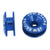 4Pcs Blue Rivet Quick Release Fasteners Bolt for Bumper/Fender/Hatch/Lip/Trunk-Exterior-BuildFastCar