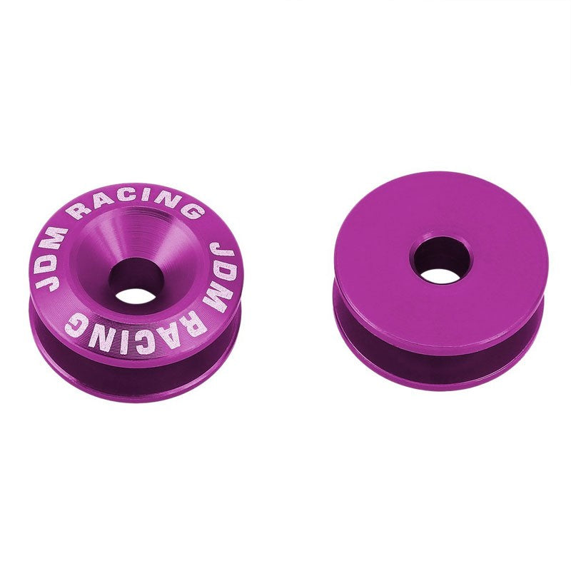 4Pcs Purple Rivet Quick Release Fasteners Bolt for Bumper/Fender/Hatch/Lip/Trunk-Exterior-BuildFastCar