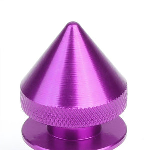 4Pcs Purple Spike Quick Release Fasteners Bolt for Bumper/Fender/Hatch/Lip/Trunk-Exterior-BuildFastCar