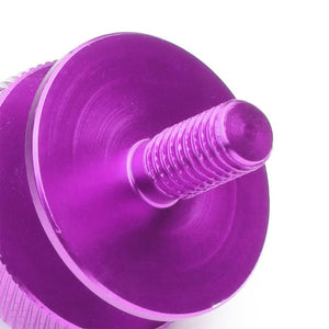 4Pcs Purple Spike Quick Release Fasteners Bolt for Bumper/Fender/Hatch/Lip/Trunk-Exterior-BuildFastCar