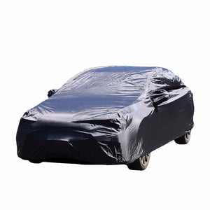 9-Layer Small Black Peva All Weather Resist Breathable In/Out Door Car Cover-Accessories-BuildFastCar