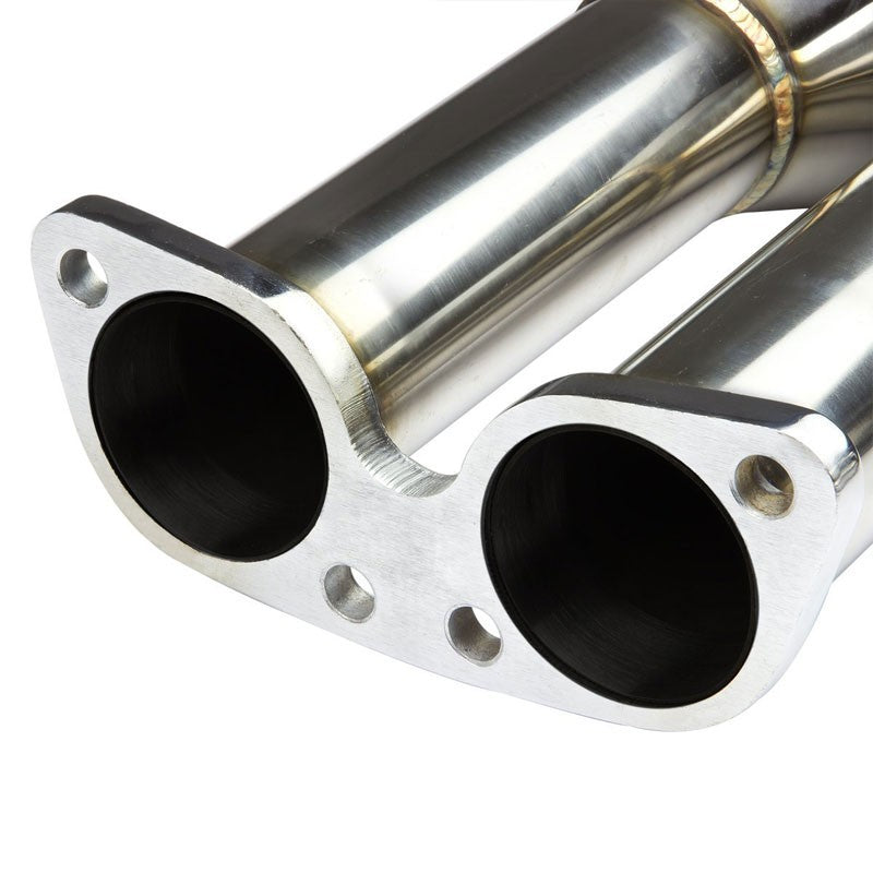 4.5" Burnt Muffler Tip Exhaust Catback System For 09-19 Nissan 370Z Z34 3.7L V6-Performance-BuildFastCar